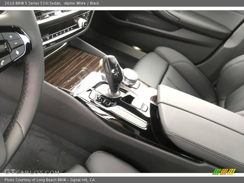 Alpine White / Black 2019 BMW 5 Series 530i Sedan
