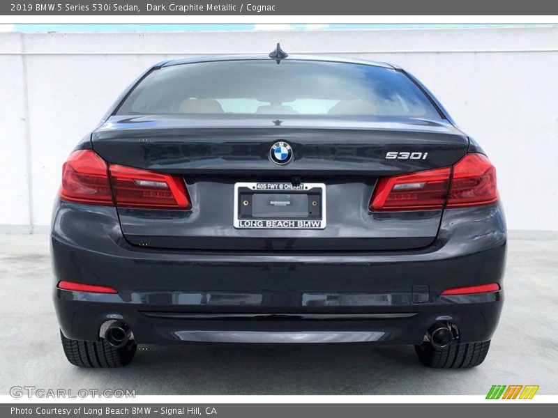 Dark Graphite Metallic / Cognac 2019 BMW 5 Series 530i Sedan