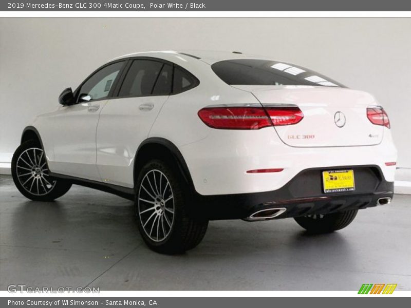 Polar White / Black 2019 Mercedes-Benz GLC 300 4Matic Coupe