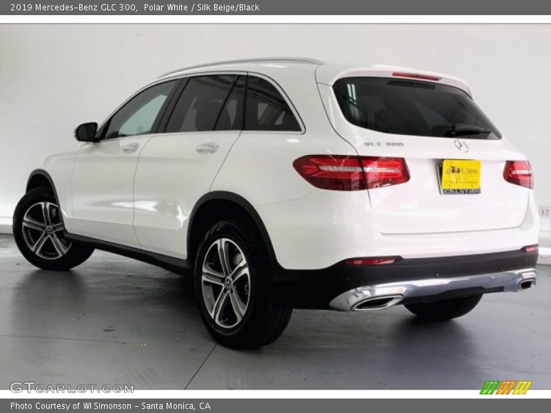 Polar White / Silk Beige/Black 2019 Mercedes-Benz GLC 300