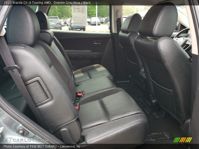 Dolphin Gray Mica / Black 2013 Mazda CX-9 Touring AWD