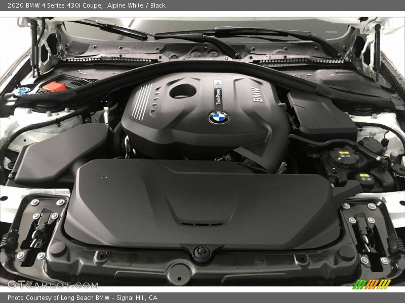 Alpine White / Black 2020 BMW 4 Series 430i Coupe