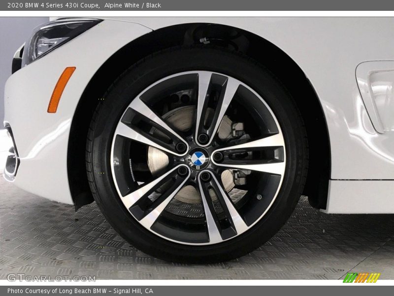 Alpine White / Black 2020 BMW 4 Series 430i Coupe