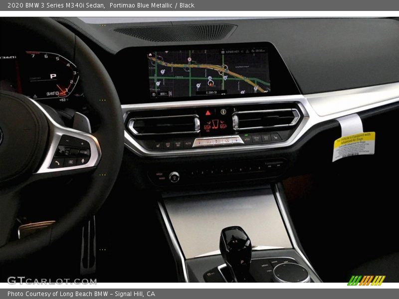 Portimao Blue Metallic / Black 2020 BMW 3 Series M340i Sedan