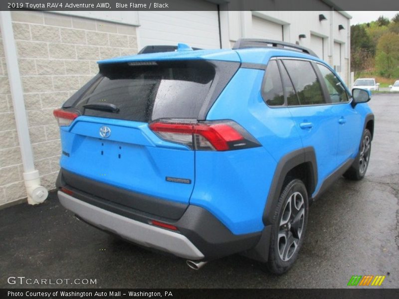 Blue Flame / Black 2019 Toyota RAV4 Adventure AWD