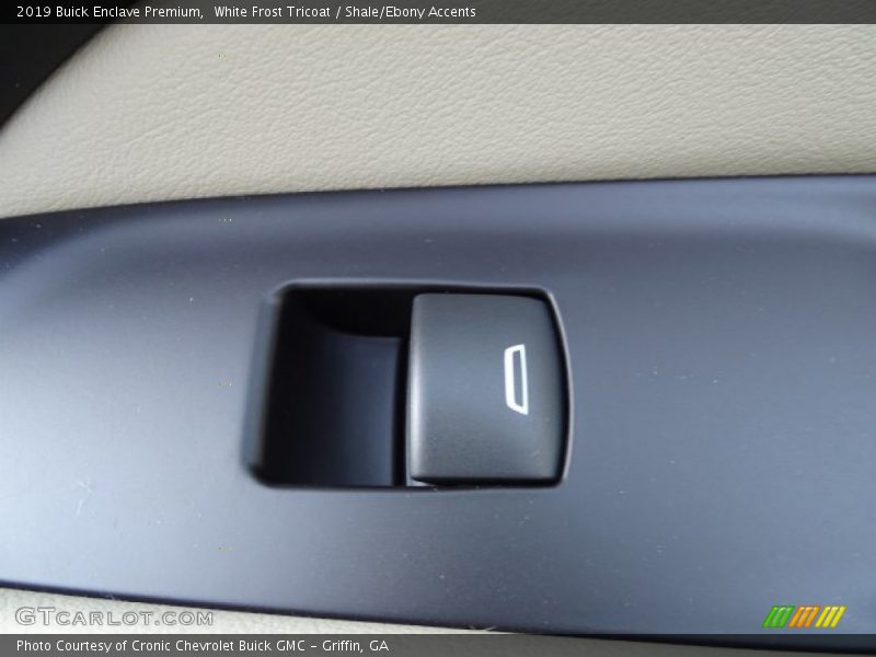 White Frost Tricoat / Shale/Ebony Accents 2019 Buick Enclave Premium