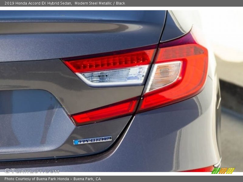 Modern Steel Metallic / Black 2019 Honda Accord EX Hybrid Sedan