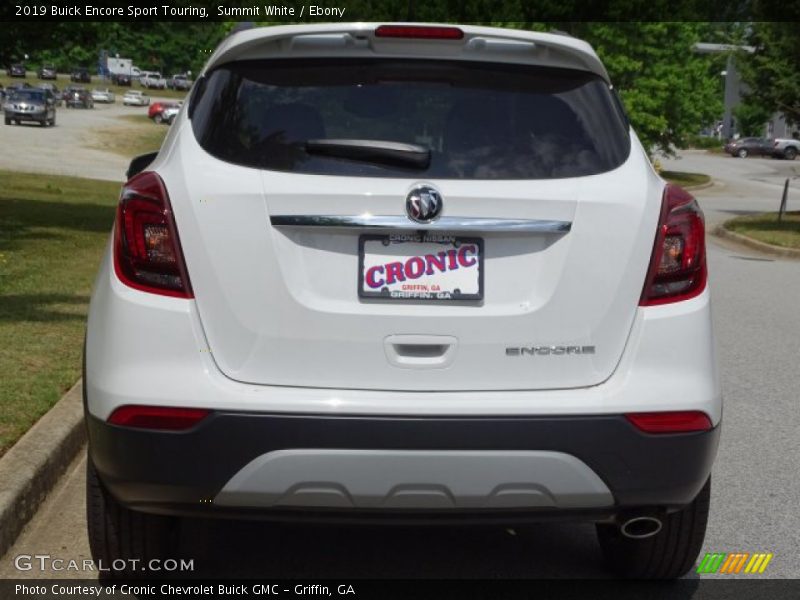 Summit White / Ebony 2019 Buick Encore Sport Touring