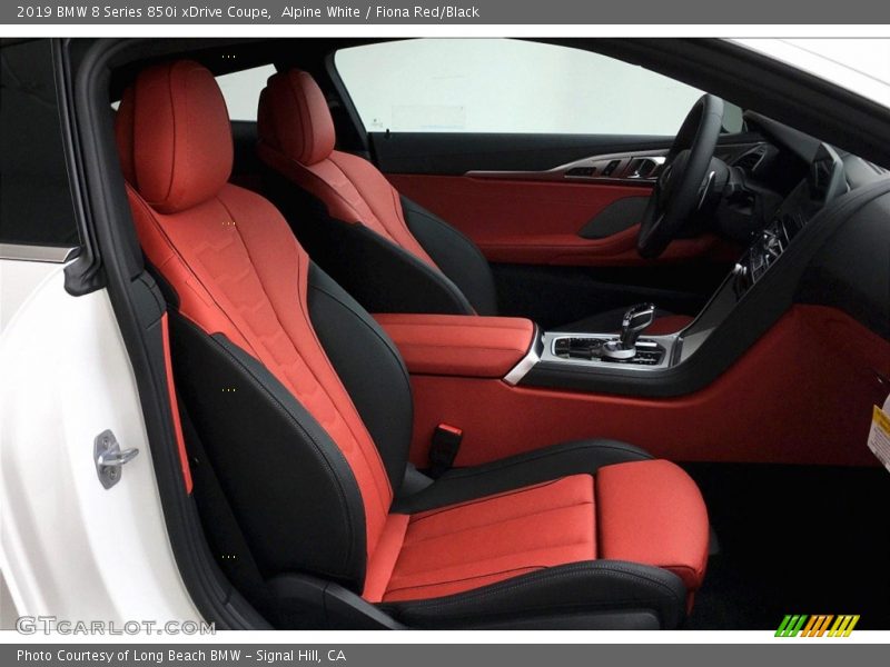  2019 8 Series 850i xDrive Coupe Fiona Red/Black Interior