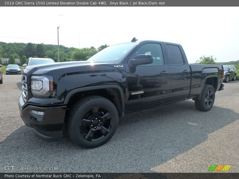 Onyx Black / Jet Black/Dark Ash 2019 GMC Sierra 1500 Limited Elevation Double Cab 4WD