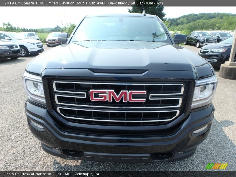 Onyx Black / Jet Black/Dark Ash 2019 GMC Sierra 1500 Limited Elevation Double Cab 4WD