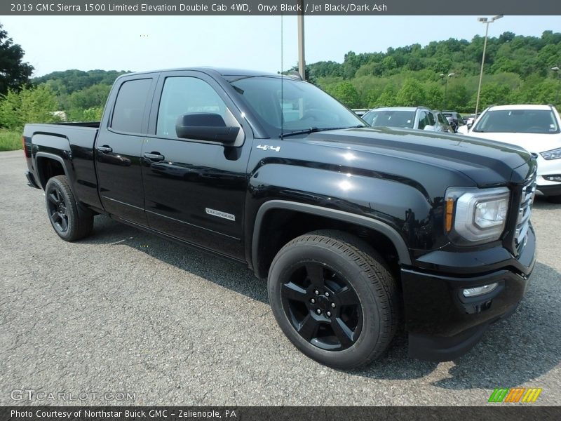 Front 3/4 View of 2019 Sierra 1500 Limited Elevation Double Cab 4WD