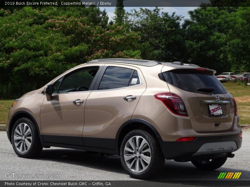 Coppertino Metallic / Ebony 2019 Buick Encore Preferred