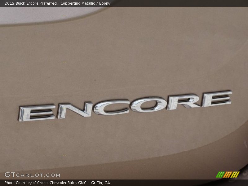 Coppertino Metallic / Ebony 2019 Buick Encore Preferred