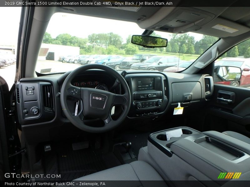 Onyx Black / Jet Black/Dark Ash 2019 GMC Sierra 1500 Limited Elevation Double Cab 4WD
