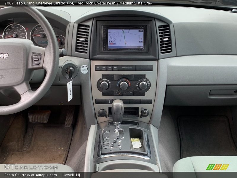Red Rock Crystal Pearl / Medium Slate Gray 2007 Jeep Grand Cherokee Laredo 4x4