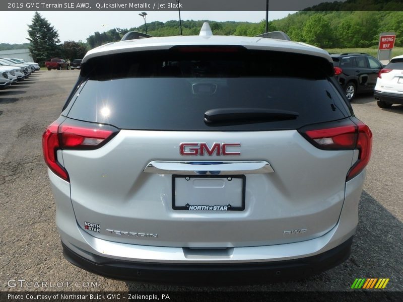 Quicksilver Metallic / Jet Black 2019 GMC Terrain SLE AWD