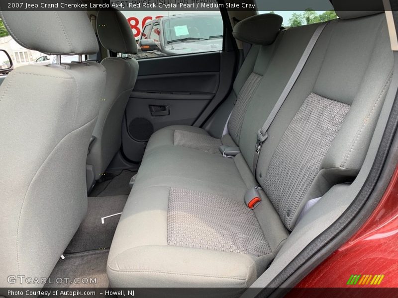 Red Rock Crystal Pearl / Medium Slate Gray 2007 Jeep Grand Cherokee Laredo 4x4