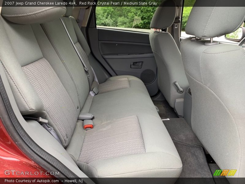 Red Rock Crystal Pearl / Medium Slate Gray 2007 Jeep Grand Cherokee Laredo 4x4