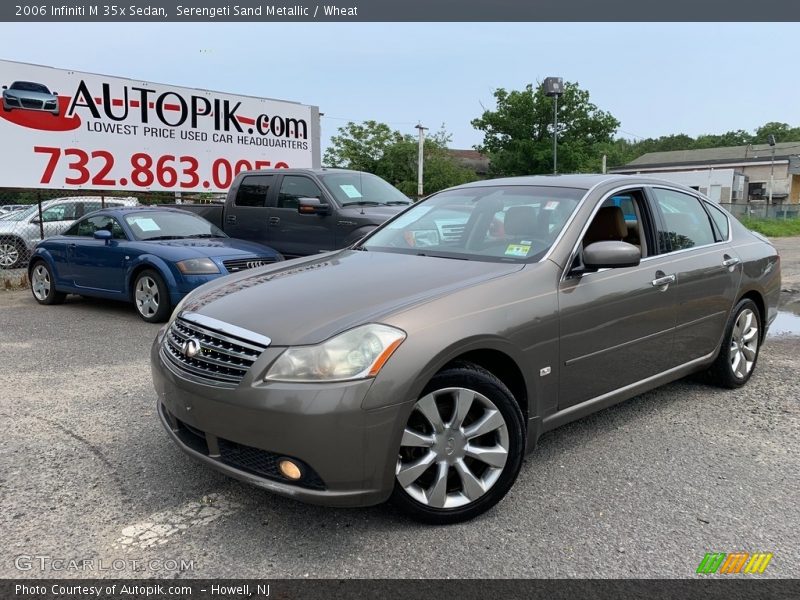 Serengeti Sand Metallic / Wheat 2006 Infiniti M 35x Sedan