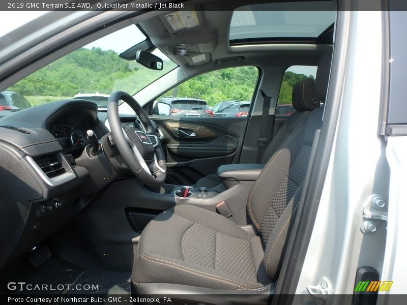 Front Seat of 2019 Terrain SLE AWD