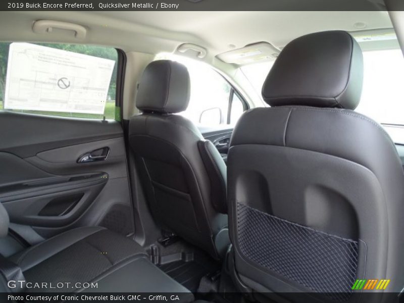 Quicksilver Metallic / Ebony 2019 Buick Encore Preferred