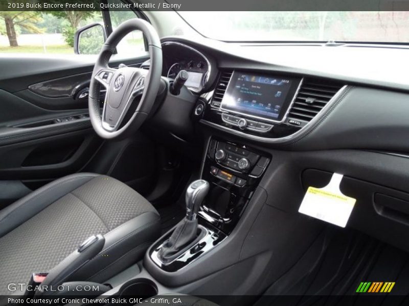 Quicksilver Metallic / Ebony 2019 Buick Encore Preferred