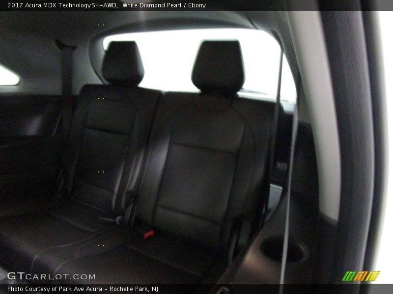 White Diamond Pearl / Ebony 2017 Acura MDX Technology SH-AWD