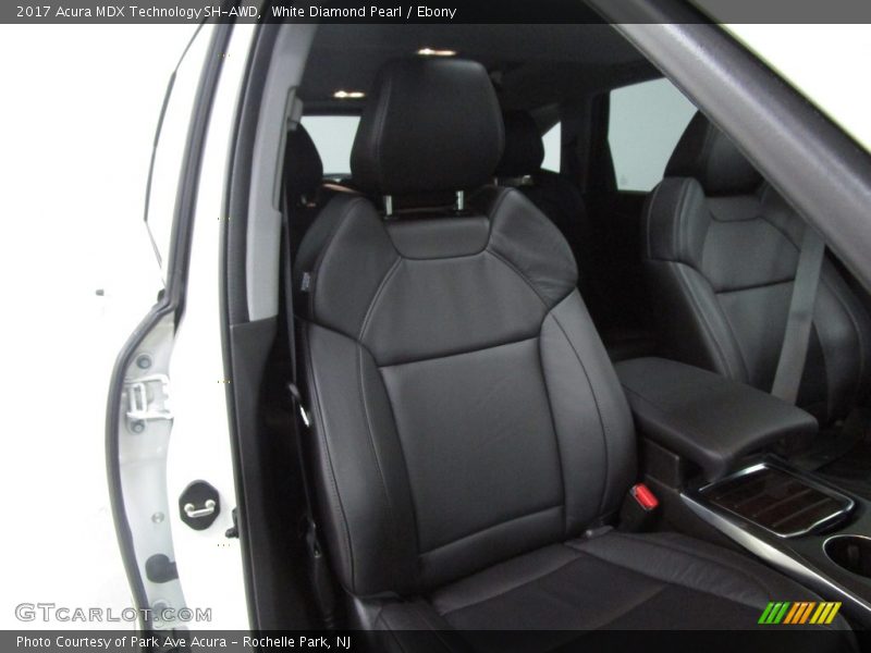White Diamond Pearl / Ebony 2017 Acura MDX Technology SH-AWD