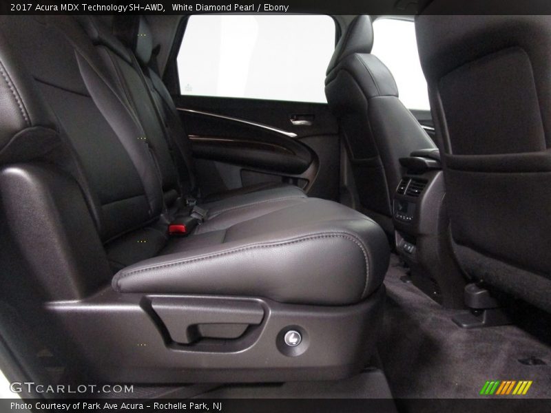 White Diamond Pearl / Ebony 2017 Acura MDX Technology SH-AWD