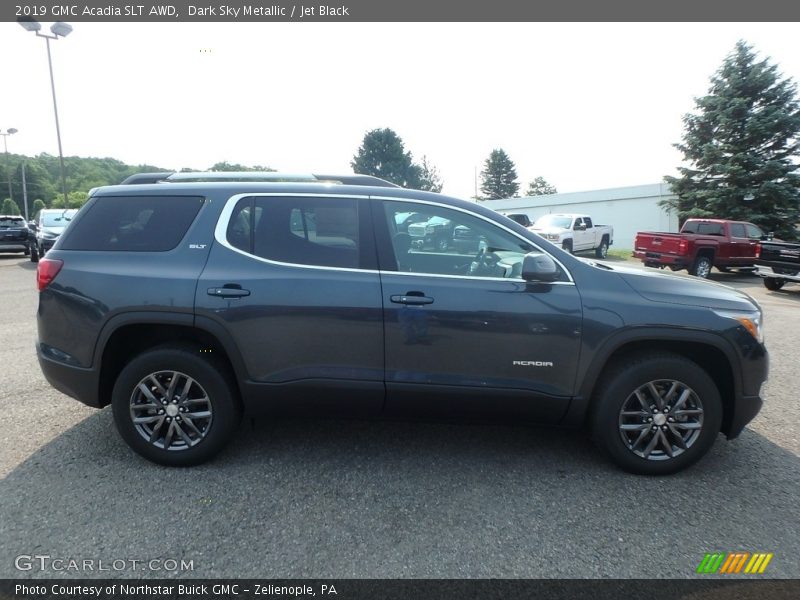 Dark Sky Metallic / Jet Black 2019 GMC Acadia SLT AWD