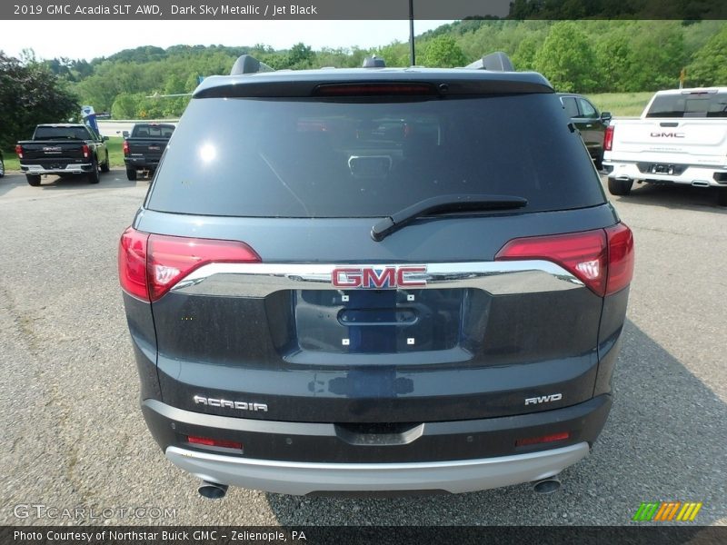 Dark Sky Metallic / Jet Black 2019 GMC Acadia SLT AWD