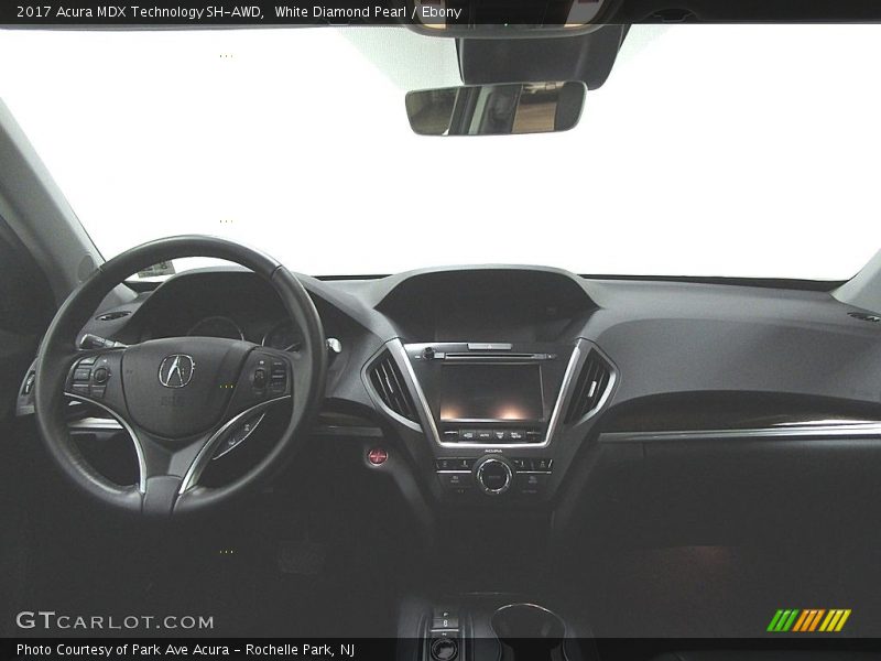White Diamond Pearl / Ebony 2017 Acura MDX Technology SH-AWD