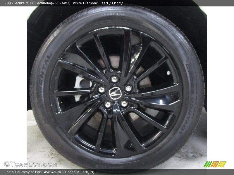 White Diamond Pearl / Ebony 2017 Acura MDX Technology SH-AWD