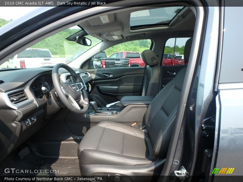 Dark Sky Metallic / Jet Black 2019 GMC Acadia SLT AWD