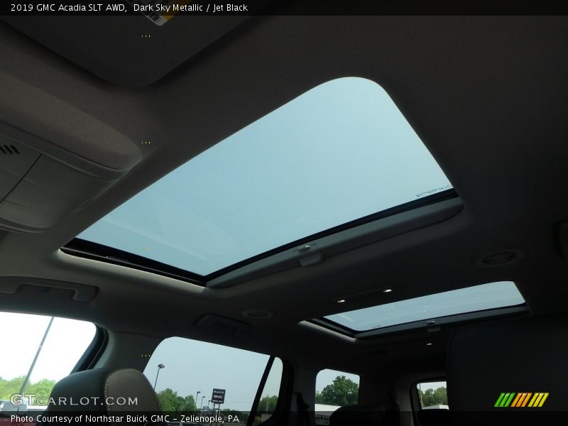 Dark Sky Metallic / Jet Black 2019 GMC Acadia SLT AWD