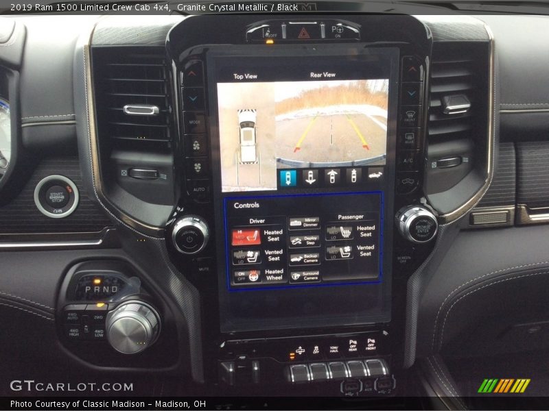 Controls of 2019 1500 Limited Crew Cab 4x4