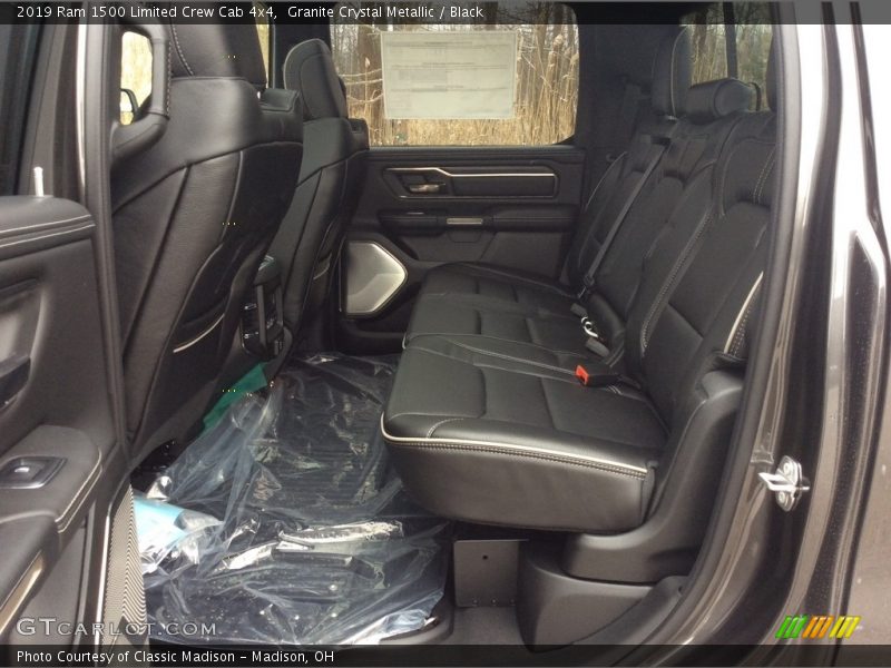 Rear Seat of 2019 1500 Limited Crew Cab 4x4