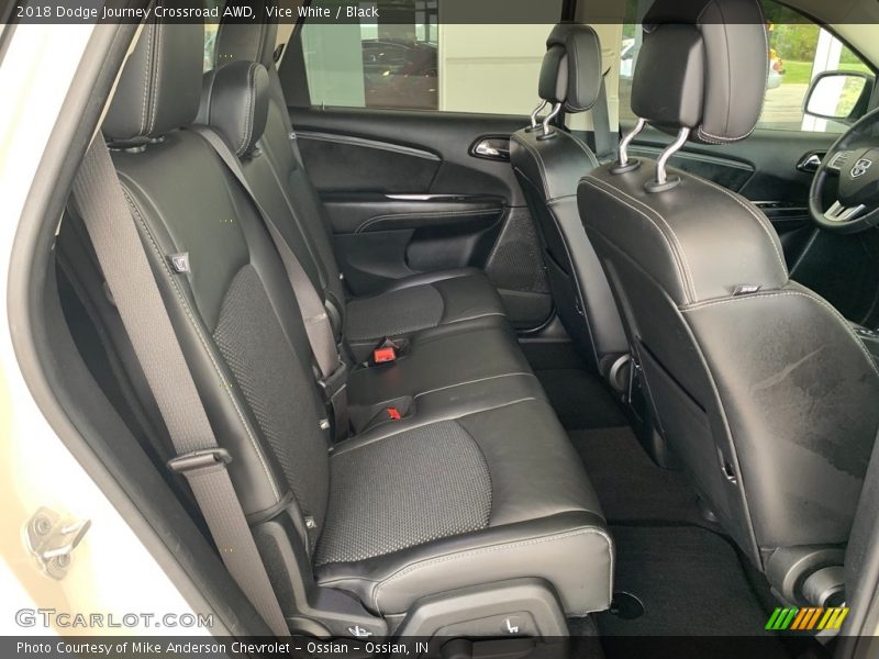 Vice White / Black 2018 Dodge Journey Crossroad AWD