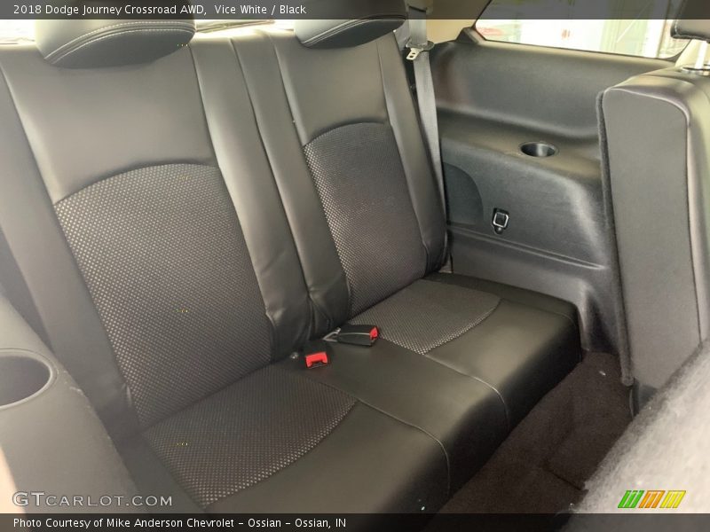 Vice White / Black 2018 Dodge Journey Crossroad AWD