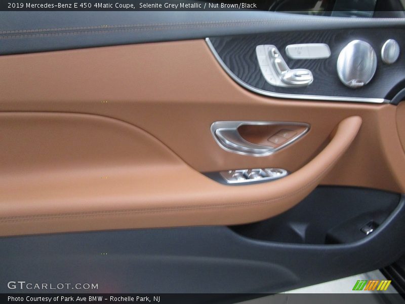Selenite Grey Metallic / Nut Brown/Black 2019 Mercedes-Benz E 450 4Matic Coupe