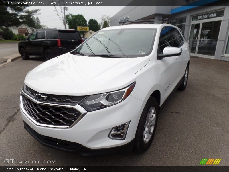 Summit White / Jet Black 2019 Chevrolet Equinox LT AWD