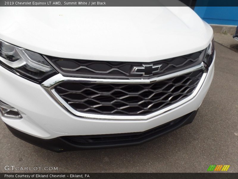 Summit White / Jet Black 2019 Chevrolet Equinox LT AWD