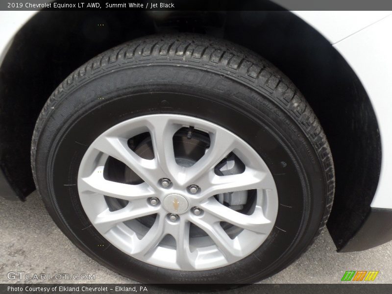 Summit White / Jet Black 2019 Chevrolet Equinox LT AWD