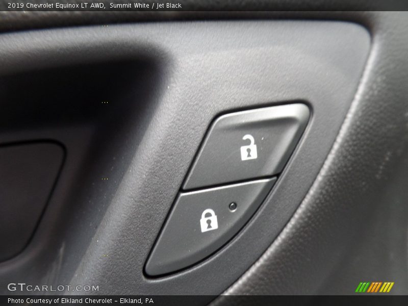 Summit White / Jet Black 2019 Chevrolet Equinox LT AWD