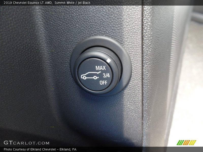 Summit White / Jet Black 2019 Chevrolet Equinox LT AWD