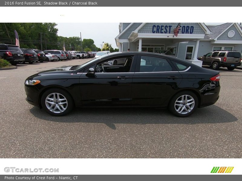 Shadow Black / Charcoal Black 2016 Ford Fusion SE