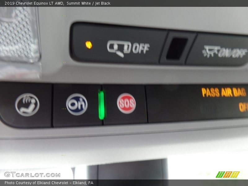 Summit White / Jet Black 2019 Chevrolet Equinox LT AWD