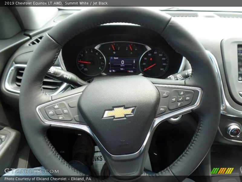 Summit White / Jet Black 2019 Chevrolet Equinox LT AWD