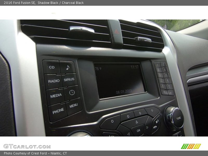 Shadow Black / Charcoal Black 2016 Ford Fusion SE